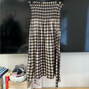 & Other Stories Maxi Gingham Skirt